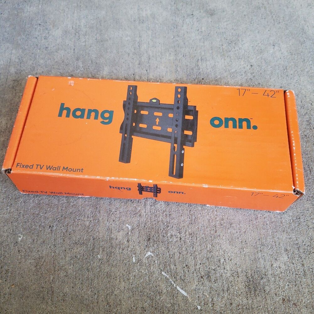 onn. Fixed TV Wall Mount 17" - 42"